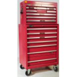 CONTEMPORARY WORKSHOP TOOL CHEST AND TROLLEY BY TOOLEX