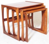 G PLAN FURNITURE - BRITISH MODERN DESIGN - TEAK NEST OF TABLES