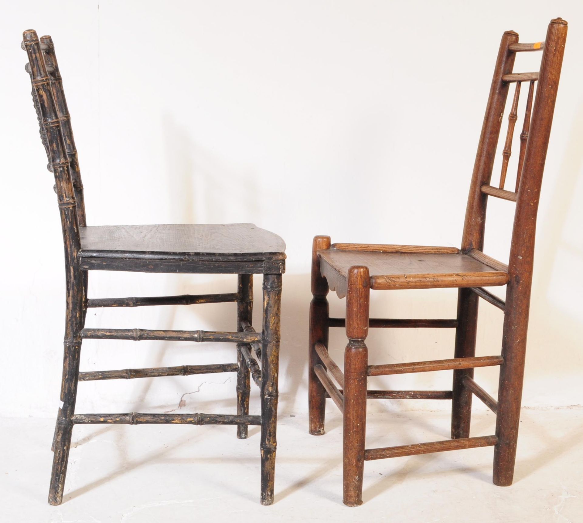TWO 19TH CENTURY VICTORIAN CHAIRS - WILLIAM BIRCH MANNER - Image 8 of 8