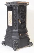 REPRODUCTION ART NOUVEAU FRENCH STYLE METAL STOVE