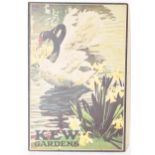 ORIGINAL TAFANI KEW GARDENS 1970S LONDON UNDERGROUND POSTER