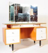 G PLAN FURNITURE CHINESE WHITE DRESSING TABLE CHEST
