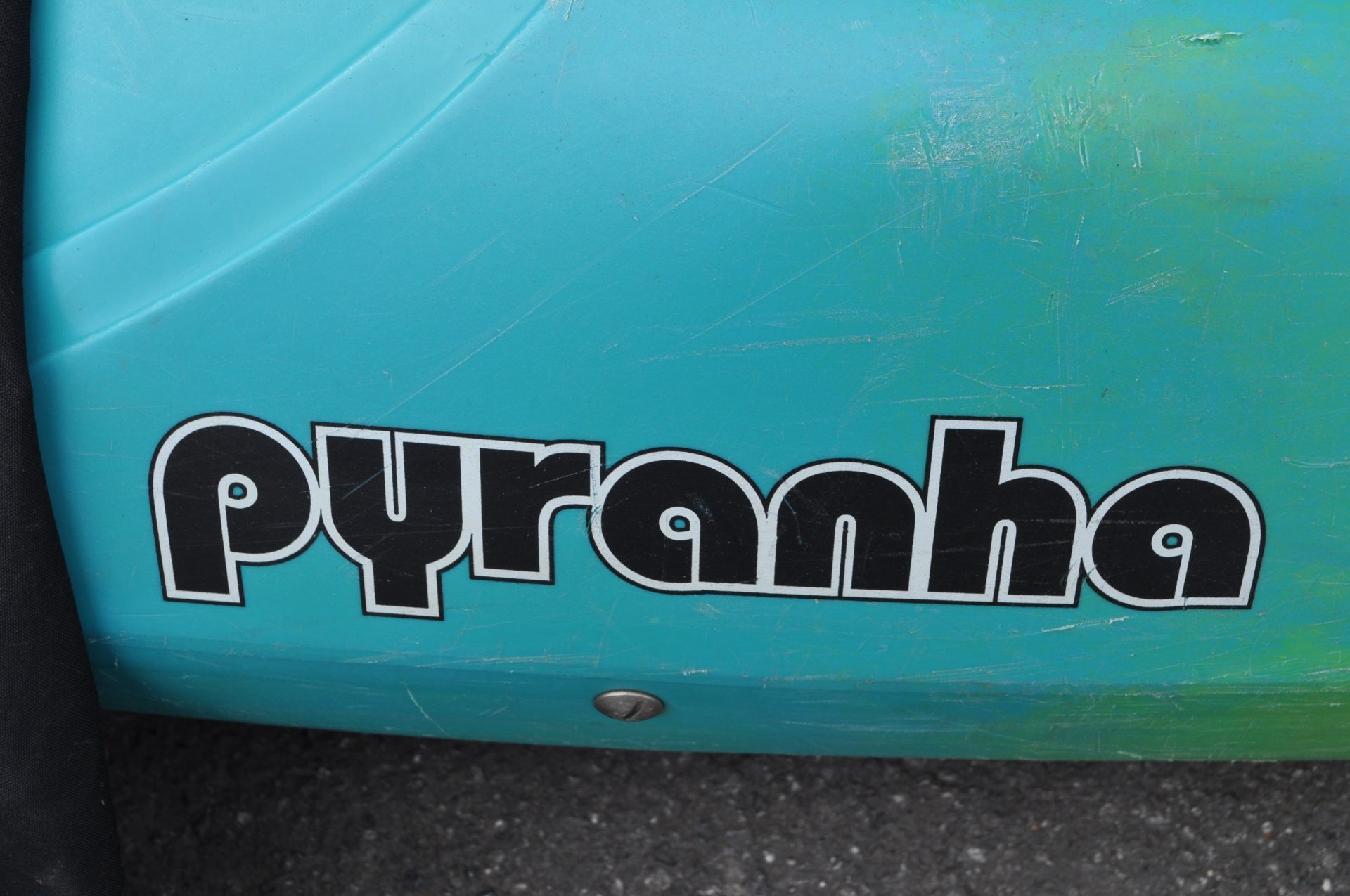 PYRANHA G SERIES KAYAK / CANOE - GREEN TURQUOISE COLOURWAY - Image 5 of 6