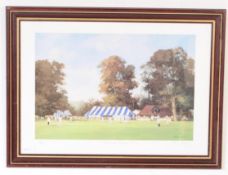OF SPORTING INTEREST - ROY PERRY - CRICKET CLUB PRINT