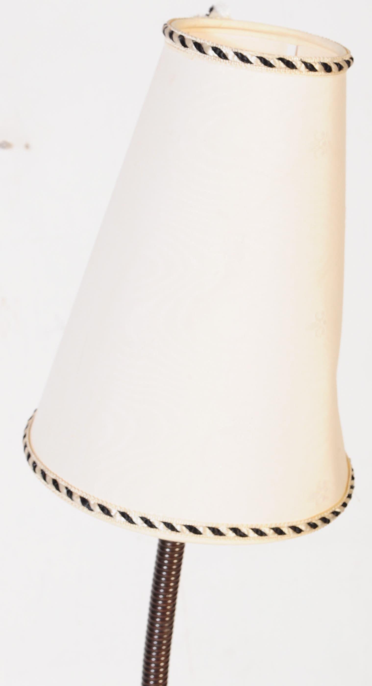 VINTAGE RETRO MID CENTURY TEAK STANDARD LAMP - Image 4 of 5
