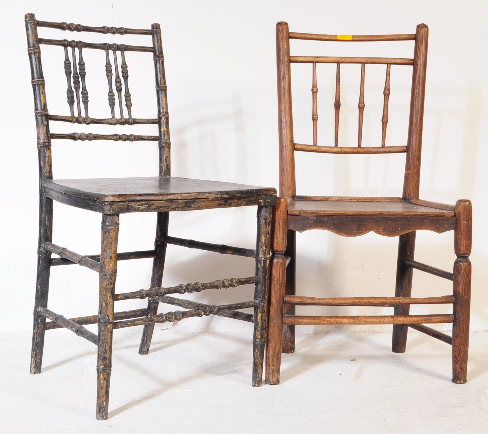 TWO 19TH CENTURY VICTORIAN CHAIRS - WILLIAM BIRCH MANNER