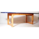 MID 20TH CENTURY PINE INDUSTRIAL WORKMAN BENCH TABLE