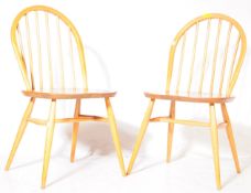 PAIR OF 20TH CENTURY ERCOL WINDSOR CHAIRS