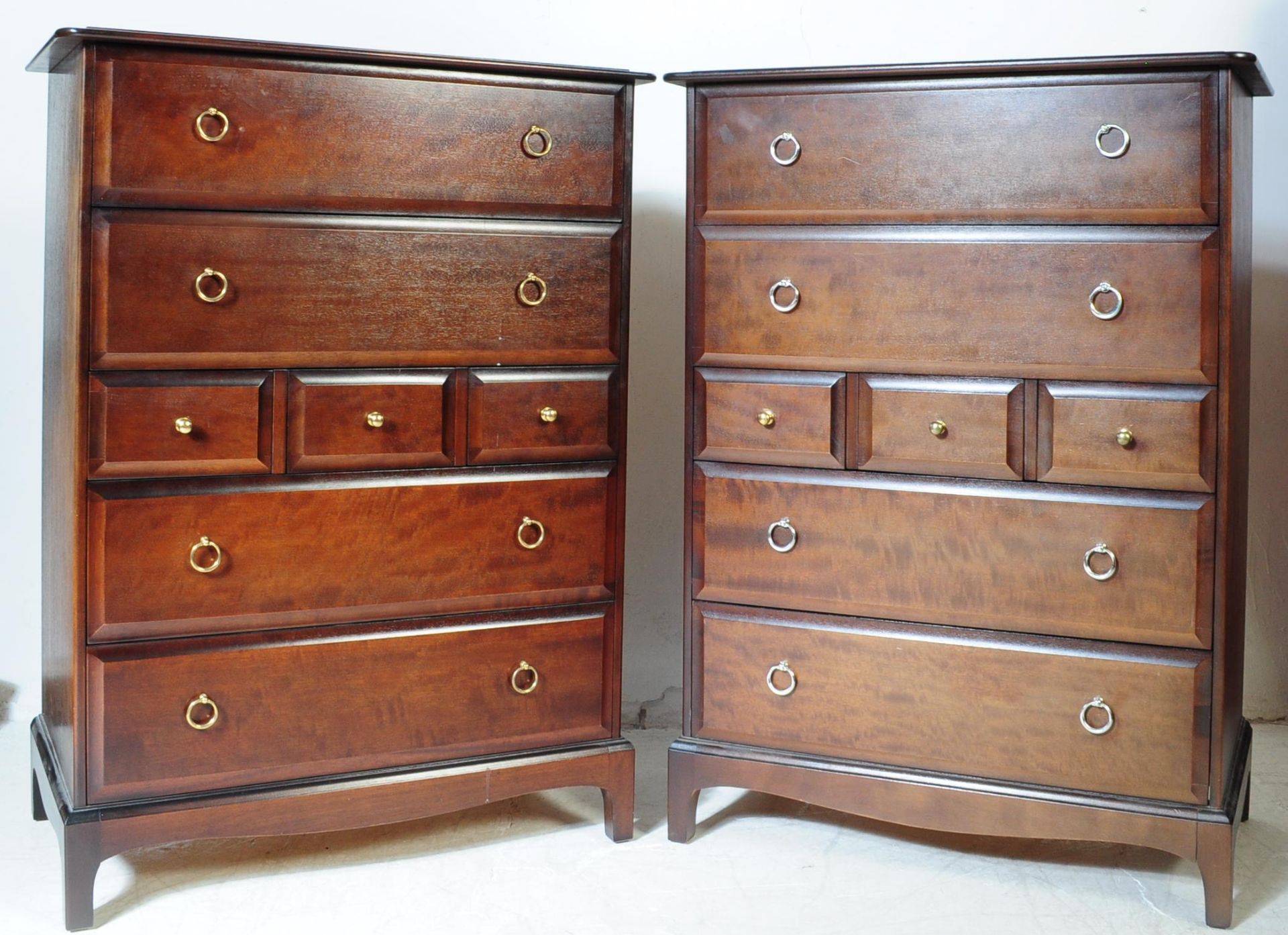 STAG FURNITURE - MINSTREL - PAIR CHEST OF DRAWERS - Image 2 of 10