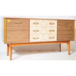 ITALIAN MANNER FORMICA VENEER COCKTAIL SIDEBOARD CREDENZA