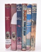 W. E. JOHNS - COLLECTION OF SIX EARLY EDITIONS IN DUST WRAPPERS