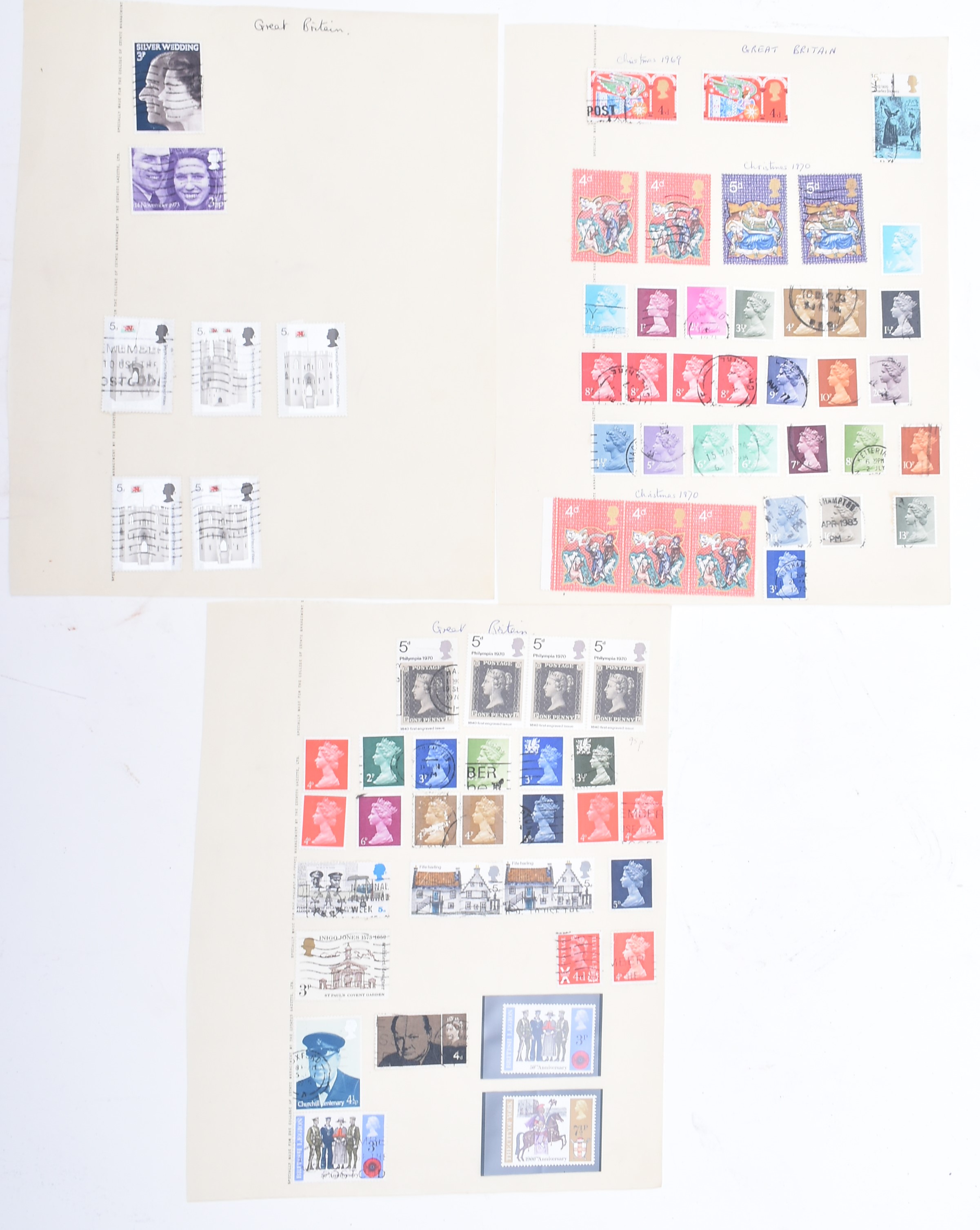 COLLECTION OF 19TH & 20TH CENTURY BRITISH DEFINITIVE STAMPS - Image 5 of 5