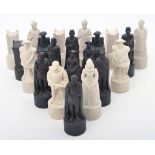WADE - BENEAGLES WHISKY - COLLECTION OF CERAMIC CHESS PIECES