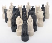 WADE - BENEAGLES WHISKY - COLLECTION OF CERAMIC CHESS PIECES