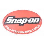 SNAP-ON HIGH PERFORMANCE TOOLS - VINTAGE ENAMEL SIGN