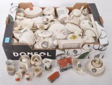 GOSS WARE - LARGE COLLECTION OF SOUVENIR CHINA PIECES