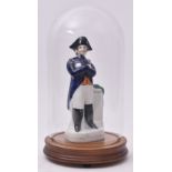 19TH CENTURY STAFFORDSHIRE PORCELAIN FIGURE OF NAPOLEON