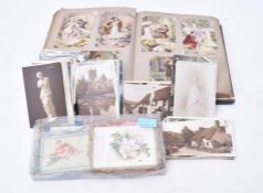 COLLECTION OF EARLY 20TH CENTURY POSTCARDS & GREETING CARDS