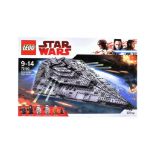 LEGO SET - STAR WARS - 75190 - FIRST ORDER STAR DESTROYER