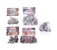LEGO - STAR WARS - X5 LEGO STAR WARS SETS