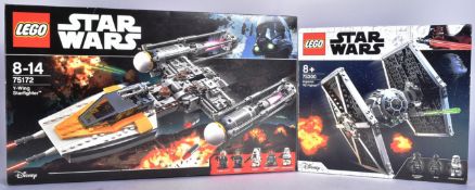 LEGO SETS - TWO STAR WARS FIGHTER SETS