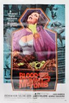 BLOOD FROM THE MUMMY'S TOMB (1971) - ORIGINAL US ONE SHEET POSTER