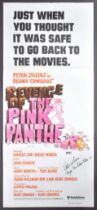 REVENGE OF THE PINK PANTHER (1978) - ORIGINAL SIGNED DAYBILL POSTER