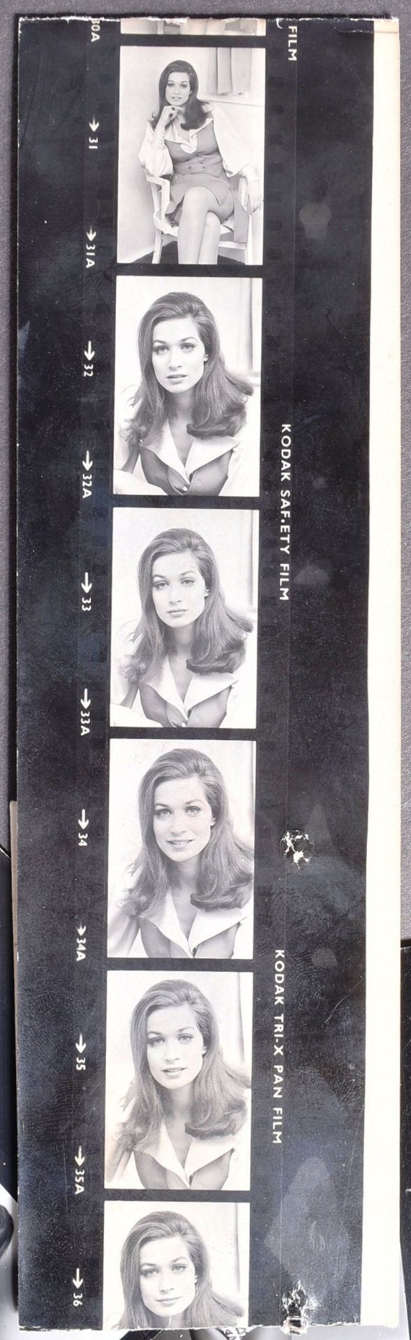 VALERIE LEON - COLLECTION OF VINTAGE 1960S / 70S CONTACT SHEETS - Image 2 of 5