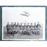 1920S RAF PHOTOGRAPH ALBUM - PLANES, CRASHES & TRIPS
