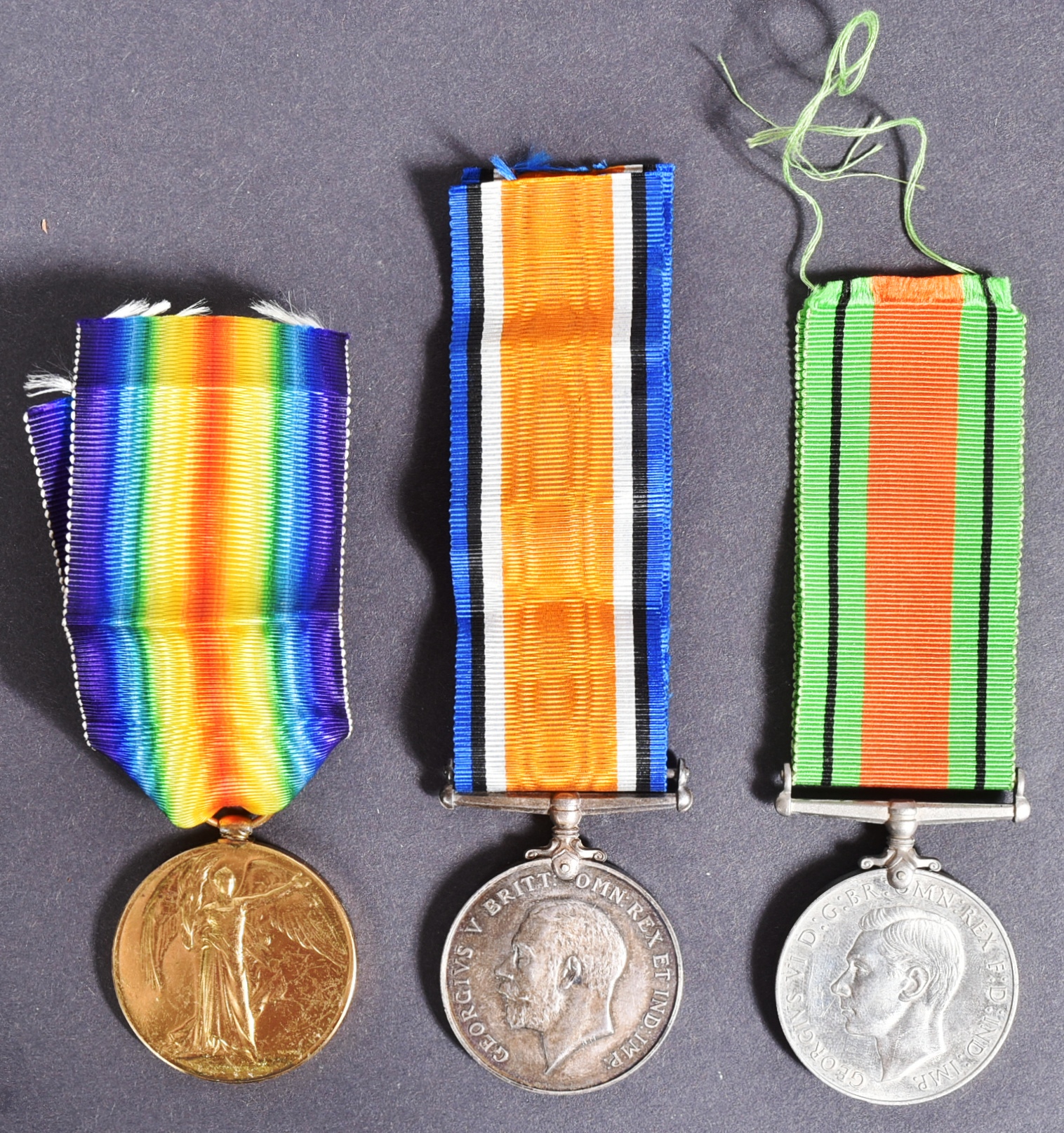 MEDALS - WWI MEDAL PAIR TO PRIVATE IN THE ROYAL ARMY MEDICAL CORPS