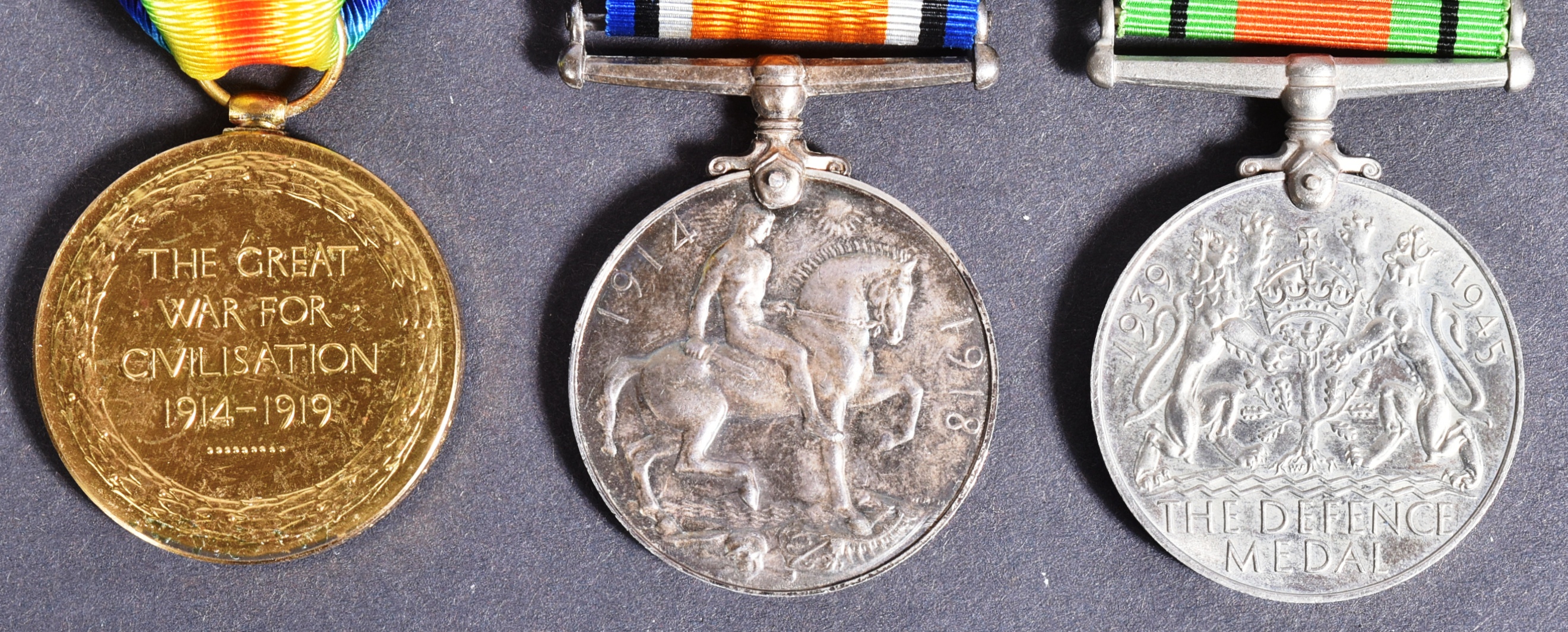 MEDALS - WWI MEDAL PAIR TO PRIVATE IN THE ROYAL ARMY MEDICAL CORPS - Image 3 of 3