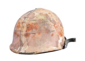 VIETNAM WAR ERA US UNITED STATES M1 CAMO HELMET