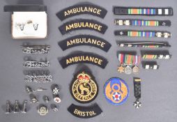 COLLECTION OF ASSORTED ST JOHNS AMBULANCE UNIFORM ITEMS