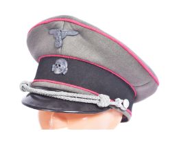 REPLICA SECOND WORLD WAR GERMAN WAFFEN SS PANZER UNIFORM CAP