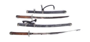 TWO REPLICA JAPANESE KATANA SWORDS