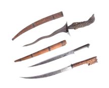COLLECTION OF ASSORTED ETHNIC DAGGERS