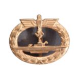 WWII SECOND WORLD WAR GERMAN U-BOAT BADGE