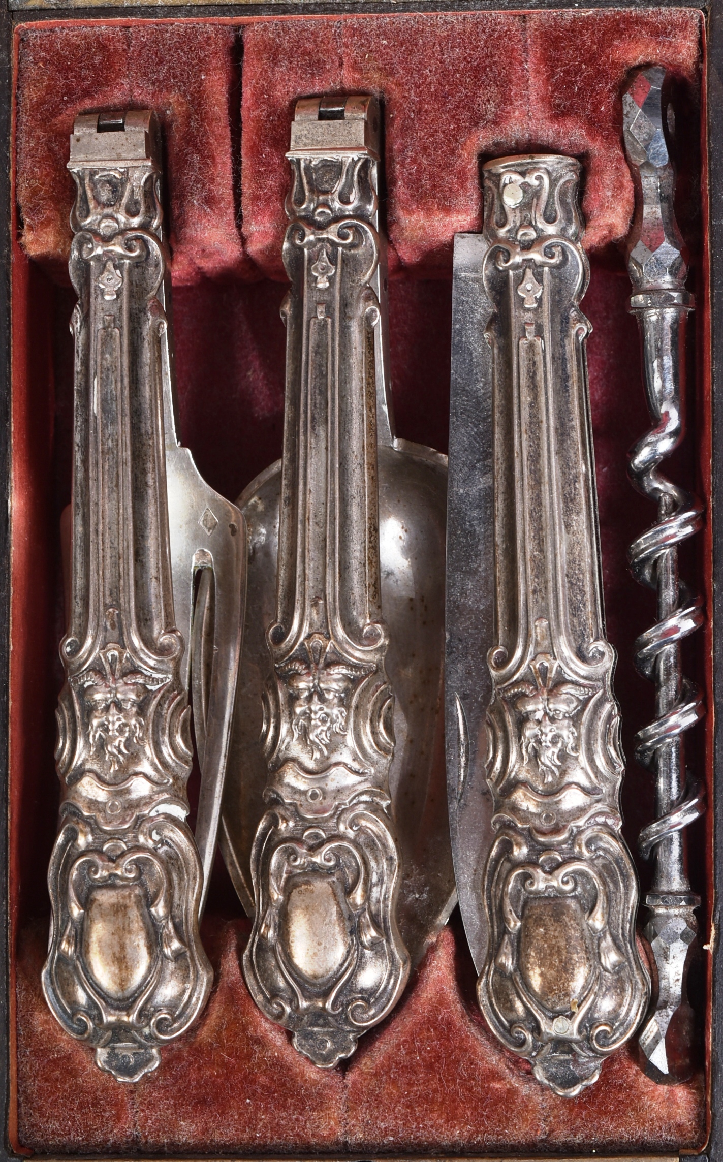 19TH CENTURY VICTORIAN CAMPAIGN CUTLERY SET - Image 2 of 5