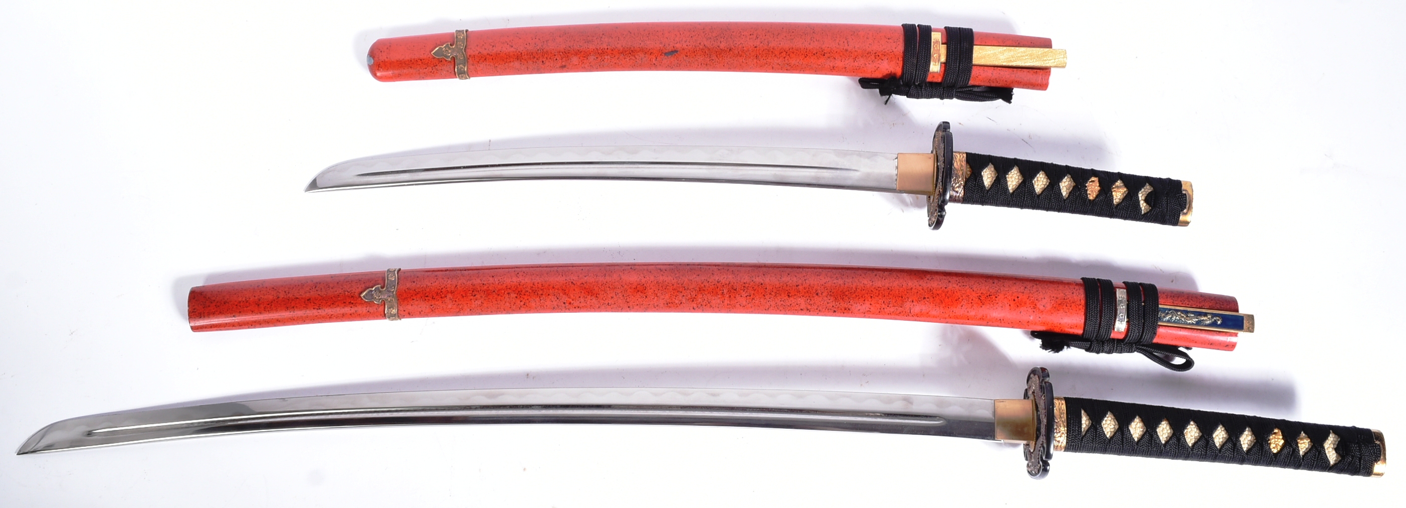 TWO 20TH CENTURY JAPANESE STYLE KATANA SWORDS - Image 6 of 6