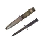 WWII SECOND WORLD WAR US PARATROOPER M3 FIGHTING KNIFE