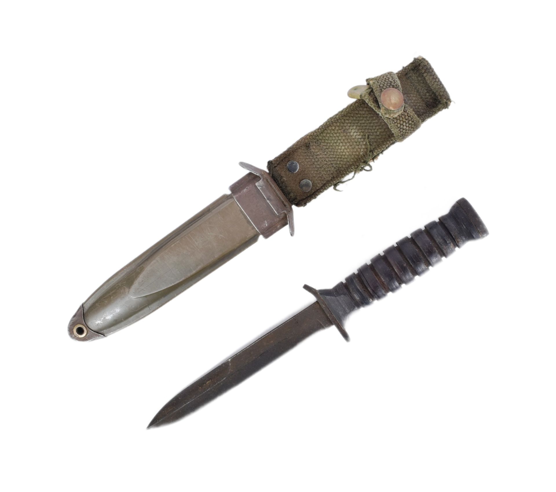 WWII SECOND WORLD WAR US PARATROOPER M3 FIGHTING KNIFE