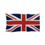 LARGE VINTAGE BRITISH UNION JACK FLAG