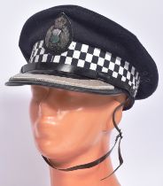 20TH CENTURY VINTAGE SCOTTISH CHIEF INSPECTOR POLICE HAT