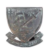 WWII SECOND WORLD WAR FREE FRENCH COMMANDO CAP BADGE