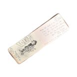 WW1 FIRST WORLD WAR NURSE NURSING DITTY AUTOGRAPH BOOK