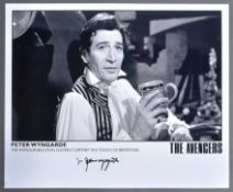 PETER WYNGARDE - THE AVENGERS - AUTOGRAPHED 8X10" UACC
