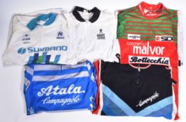 CYCLING - COLLECTION OF VINTAGE 1980S AUSTRALIAN CYCLING TOPS