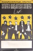 STIFF RECORDS - GREATEST STIFFS LIVE - ORIGINAL POSTER