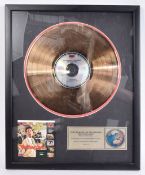 CLIFF RICHARD - THE YOUNG ONES - GOLD DISC PRESENTATION