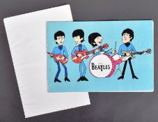 THE BEATLES - ORIGINAL 1965 THE BEATLES SHOW PROGRAMME + POSTER